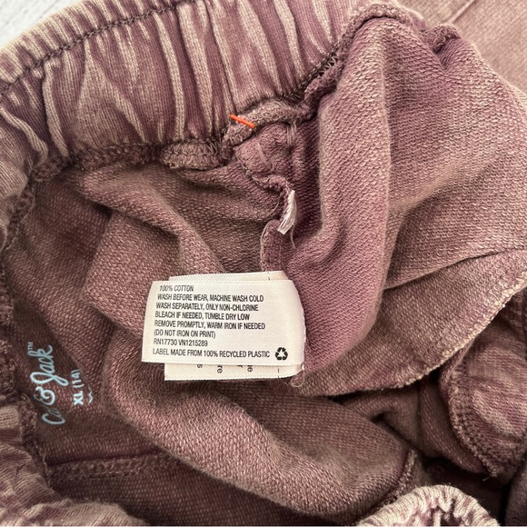 Cat & Jack Girls Joggers in Red Size L 10/12 - Picture 4 of 5